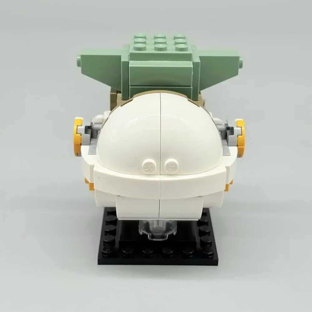 Lego Star Wars 75317 The Mandalorian & The Child Brick Headz + Battle Droid Mini